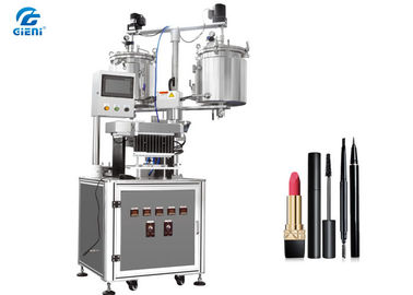 Bom preço. Equipamento de enchimento do cosmético de 12 bocais para o rímel, tanque dobro on-line