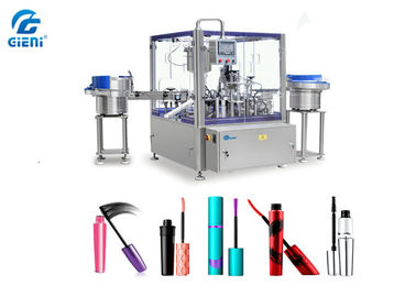 Bom preço. Tipo giratório capacidade cosmética automática do controle 1-30ml do PLC da máquina de enchimento on-line