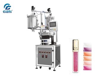 Bom preço. Máquina de enchimento cosmética do brilho do bordo do rímel SUS304 com tanques dobro on-line
