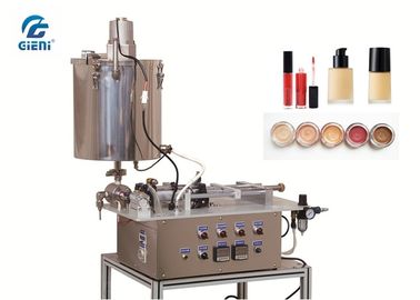 Máquina de enchimento cosmética do batom do silicone de 5 bocais