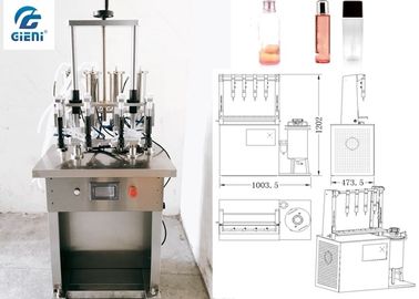 Bom preço. Água - máquina de enchimento do tonalizador da matéria-prima para o recipiente de vidro on-line