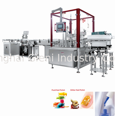 Bom preço. Máquina de preenchimento de esmalte de unhas 30pcs/min Velocidade do produto 20-30 garrafas/min Capacidade de produção on-line