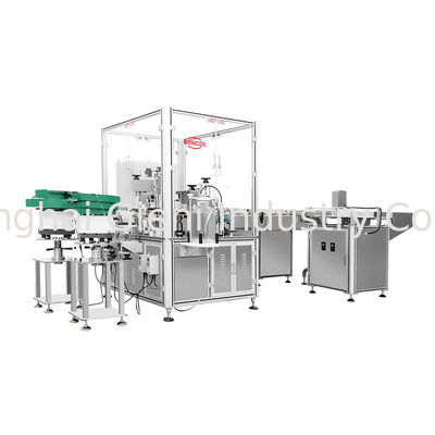Máquina de enchimento de gel de aço inoxidável de polonês gama de enchimento 5-20ml e desempenho automático