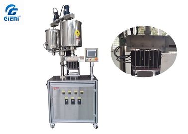 Bom preço. 6 cavidades encerram o tipo máquina de enchimento do batom com o tanque do material dois 20L on-line