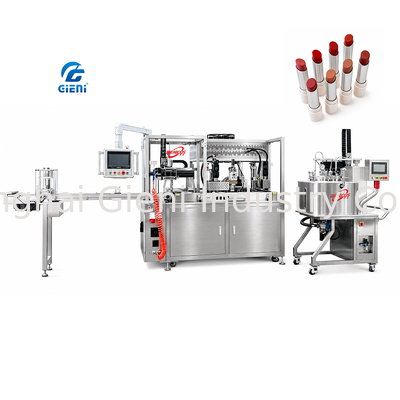 GLU-900 Máquina de Enchimento de Batom Multiformato Inclinação Normal Mini Batom Base Equipamento