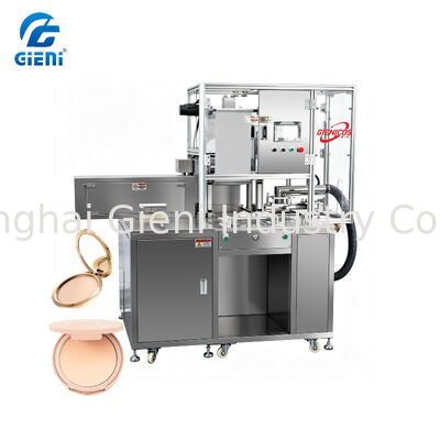 Máquina pneumática de prensagem de pó C-18 com pressão máxima de 3 toneladas e capacidade de 6-10 peças/min Capacidade de investigação e desenvolvimento em cosméticos