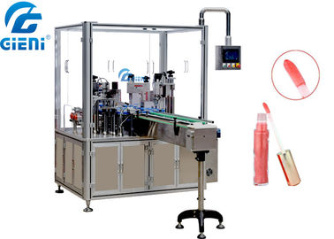 Bom preço. Máquina de enchimento cosmética material da pasta líquida para o brilho 1 do bordo - volume 100ml de enchimento on-line