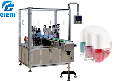 máquina de 45pcs/Min Nail Polish Filling Capping com 2 bocais