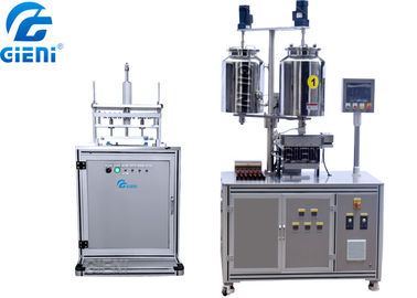 Máquina de enchimento cosmética SUS304 do batom com o vácuo que libera a máquina