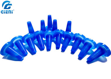 Bom preço. Tamanho pequeno da cor azul cosmética de pouco peso do molde do batom do silicone do molde do batom on-line