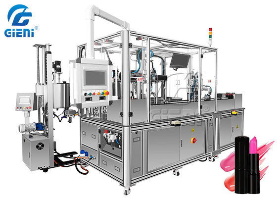 Máquina de enchimento do batom do silicone do pistão 1000PCS/H