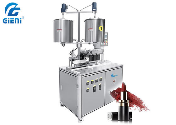máquina de enchimento do batom dos bocais do molde de metal 8kw 10