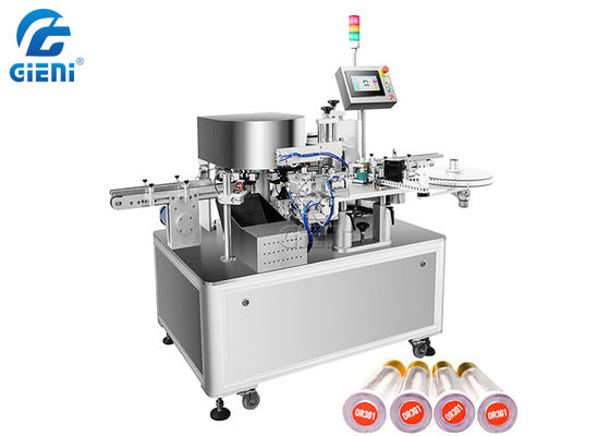 Bom preço. Controle 2KW 90pcs/Min Lipstick Labeling Machine do PLC on-line