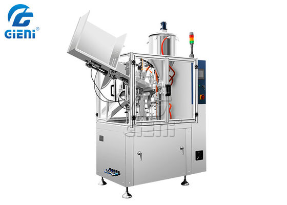 Bom preço. Máquina de enchimento cosmética do tubo da circulação da água de SUS316L 2400pcs/H on-line
