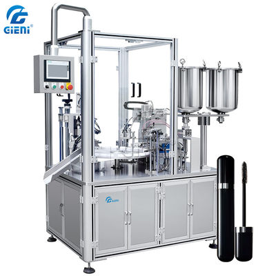 Máquina de enchimento giratória semi auto do brilho do bordo do tanque 15L