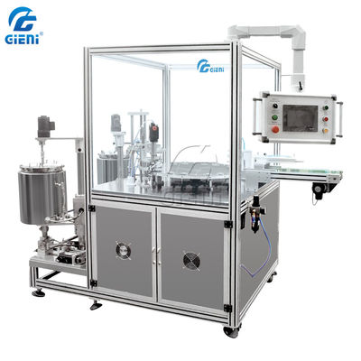 15L tipo giratório máquina de enchimento de creme automática do coxim de ar