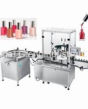 Bom preço. A alta velocidade 2 provê de bocal a máquina de enchimento automática 10ml do verniz para as unhas on-line