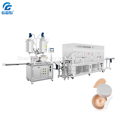 Enchimento cosmético 20P do tubo da circulação SUS304 que refrigera a máquina de enchimento de creme cosmética